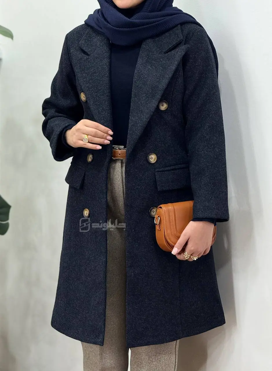 پالتو فوتر آستردار بلند راحیل